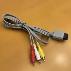 清掃済 任天堂純正品 ニンテンドーWii AVケーブル RVL-009 動作OK
