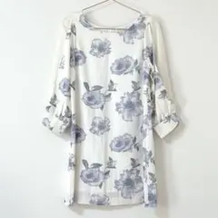 マーキュリーデュオ　お花柄　ワンピース