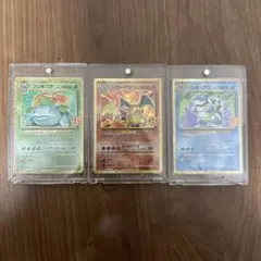 リザードン カメックス フシギバナ 25thプロモカード 3枚セット