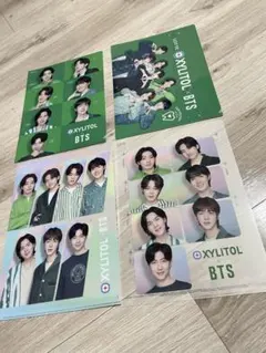 LOTTE XYLITOL × BTS クリアファイル 4枚セットのサムネイル