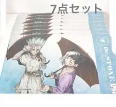 Dr.STONE DMMスクラッチ レイニーデイ ラバーマット 千空 ゲン 7点