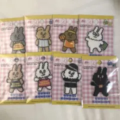 BUNNIKONBINY バニーコンビニ 　パイルワッペン　コンプリートセット