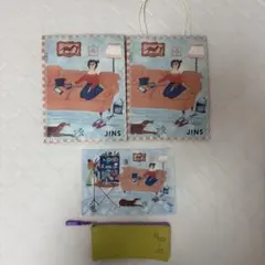 JINS× Polly Fern（ポーリー・ファーン）コラボ　ノベルティ