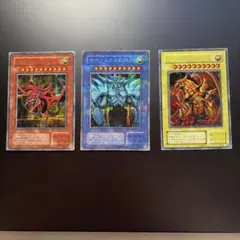 ゴールドシークレットレア ゴルシク 三幻神 オシリス オベリスク ラー