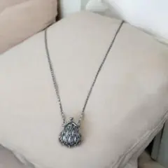 NINA RICCI シルバーロングネックレス