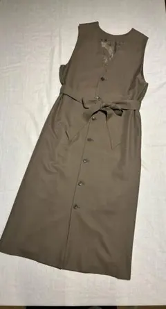 Rope picnic ロペピクニックジレジャンパースカート2wayブラウン38