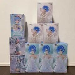 Re:ゼロから始める異世界生活 フィギュア まとめ売り 9点セット