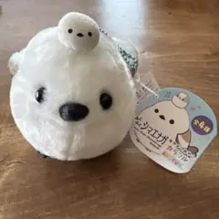 AMUSE ふくふくシマエナガ なかよしおやこ ぬいぐるみのサムネイル