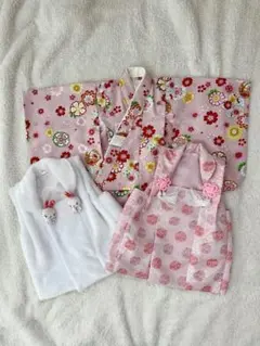 女の子✳︎着物✳︎三点セット✳︎美品