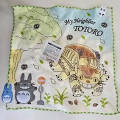 となりのトトロ ミニタオル ハンカチ オーガニック コットンのサムネイル