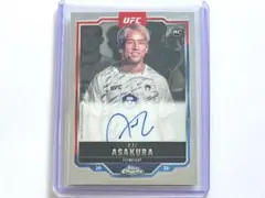2025 TOPPS CHROME UFC 朝倉海 直書き 直筆サインカード