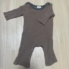 monmimi ワッフル生地ロンパース XS