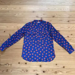 GAP 個性的 総柄シャツ