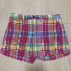 Polo Ralph Lauren チェック柄ショートパンツ サイズ10