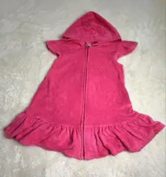 OLD NAVY フード付きバスローブ 3T/4T ピンク