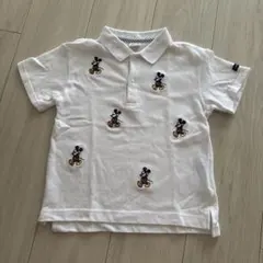 petit main ミッキーマウス ポロシャツ 110