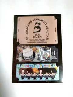【新品・未開封】 SixTONES MILESixTONES ツアーステッカー