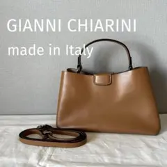 〔美品〕 GIANNI CHIARINI ジャンニキアリーニ ショルダーバッグ