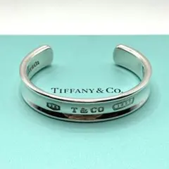 箱付☆ ティファニー ノーツ ナロー バングル ブレスレット シルバー 925 TIFFANY & Co. ティファニー ノーツ ナロー バングル