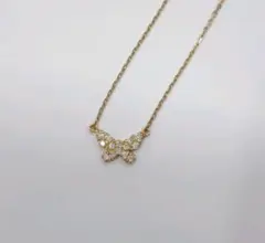 AHKAH バタフライ　パヴェ ネックレス 18K ダイヤモンドのサムネイル