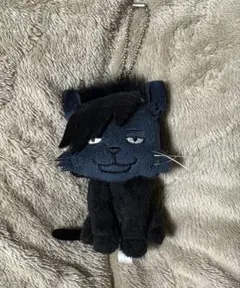 銀魂 桂小太郎 ヅラ猫 ストラップ ぬいぐるみ 猫 黒猫 - メルカリ