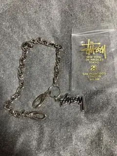 Stussy ウォレットチェーン カラビナ付き Stussy ウォレットチェーン カラビナ付き