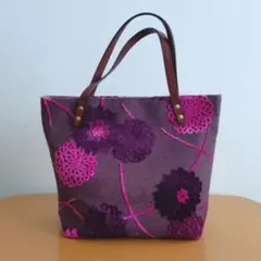 ha-naトートバッグ パープル
