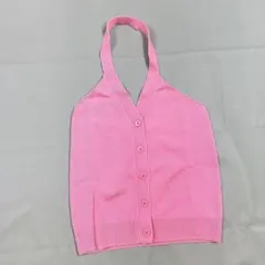 プラージュ WO/CA ホルターネック ニットベスト キャミソールニット　美品のサムネイル