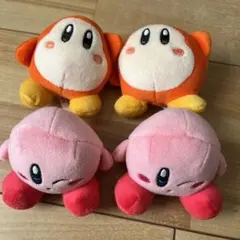 カービィ・ワドルディ ぬいぐるみ 4体セット