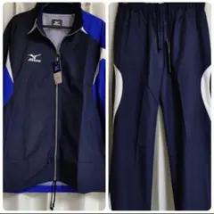 【新品】ミズノプロ　ネイビー ジャージ上下セット（XO） 32mca125-32mda125_4.jpg
