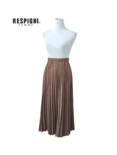 新品　RESPIGHI レスピーギ　プリーツ　ロング　スカート