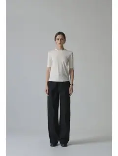 SIYAZU black denim バギーデニム