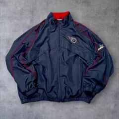 NFL テネシータイタンズ メンズジャケット Tennessee Titans Men's M L 2XL Suede Leather Full Zip Winter