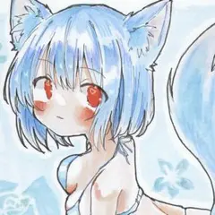 h*✨様 ブルアカ ブルーアーカイブ ホシノ シロコ 手描きイラスト