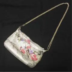 マーキュリーデュオ 美品 ３way 花柄 チェーン ポシェット パーティー