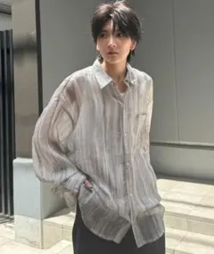 シアーシャツ メンズ