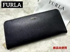 ✳︎新品✳︎ FURLA レザー ラウンドファスナー長財布 黒