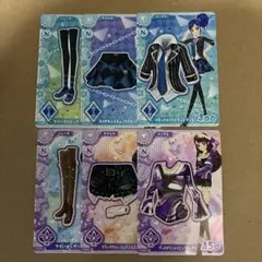 アイカツアンコール カード 霧矢あおい 紫吹蘭 N ノーマル 3枚セット