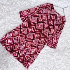 【極美品】ダイアンフォンファンステンバーグ（2）七分袖 カットソーワンピース