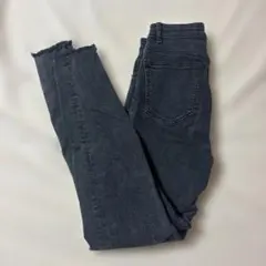 ZARA スキニーデニム　34 グレー