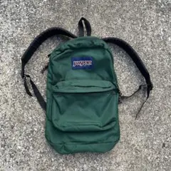 JANSPORT 90s LEATHER GREEN