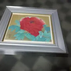 美品！額装木版画 木版画家阿部笙子作品「はる」1994年11/60 - メルカリ