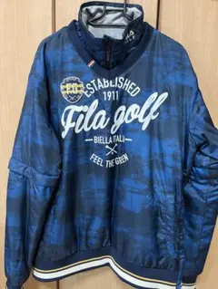 ★値下げ★FILA GOLF フィラ　迷彩柄　ジャケット LLサイズ　冬アウター