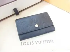 美品☆ヴィトン アンプラント 【ミュルティクレ６】【６連キーケース】A49