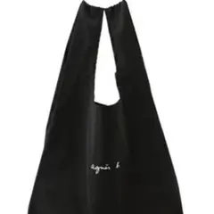 agnes b.　アニエスベー　エコバック　ブラック