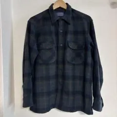 17AW テンダーロイン バッファロー ジャケット チェック シャツ ブルー