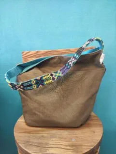 【最終価格】OJO DE MEX オホデメックス　リバーシブルシングルトート