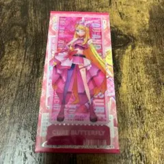 映画 キミとアイドルプリキュア　クリアしおり キュアバタフライ
