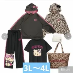 サンリオ　アベイル　ハローキティ　ハッピーバッグ　福袋　6点セット　日焼けキティ