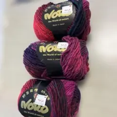 野呂英作Noro Kureyon Col. 124 50g LOT A3個セット